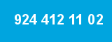 924 412 11 02 924 412 11 02